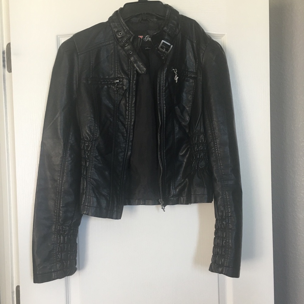 Guess Faux Leather Jacket